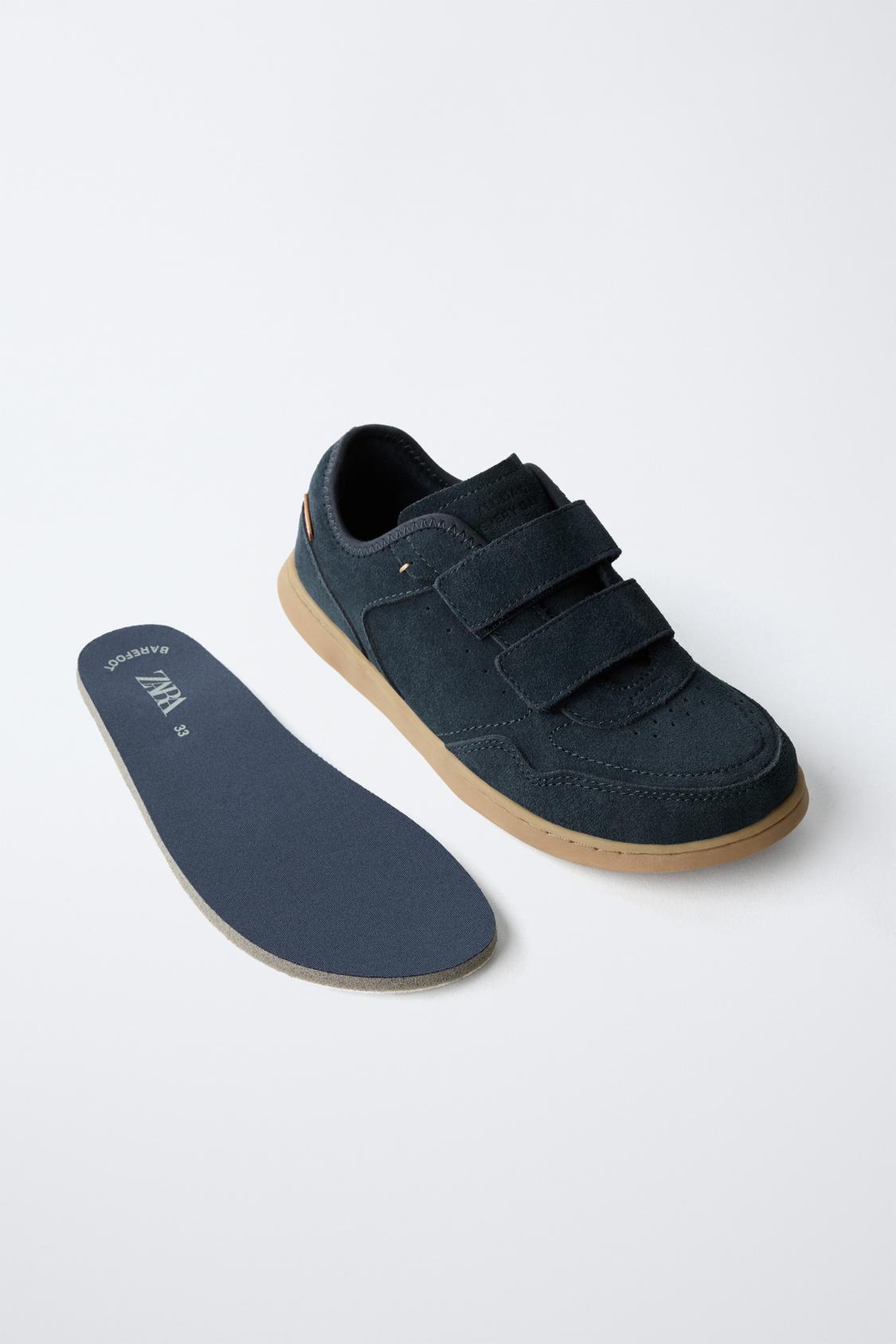 Barefoot Split Suede Trainers