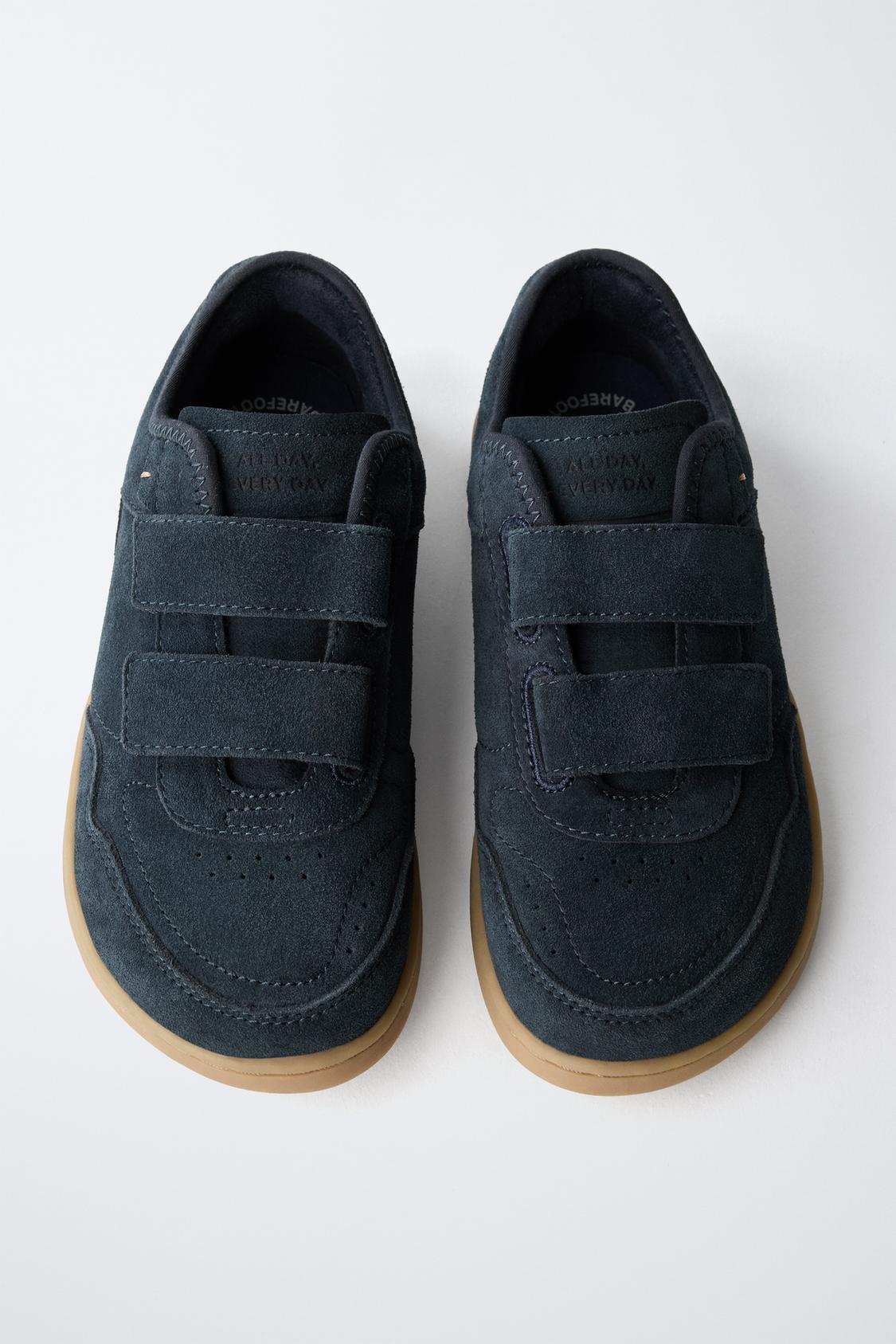 Barefoot Split Suede Trainers