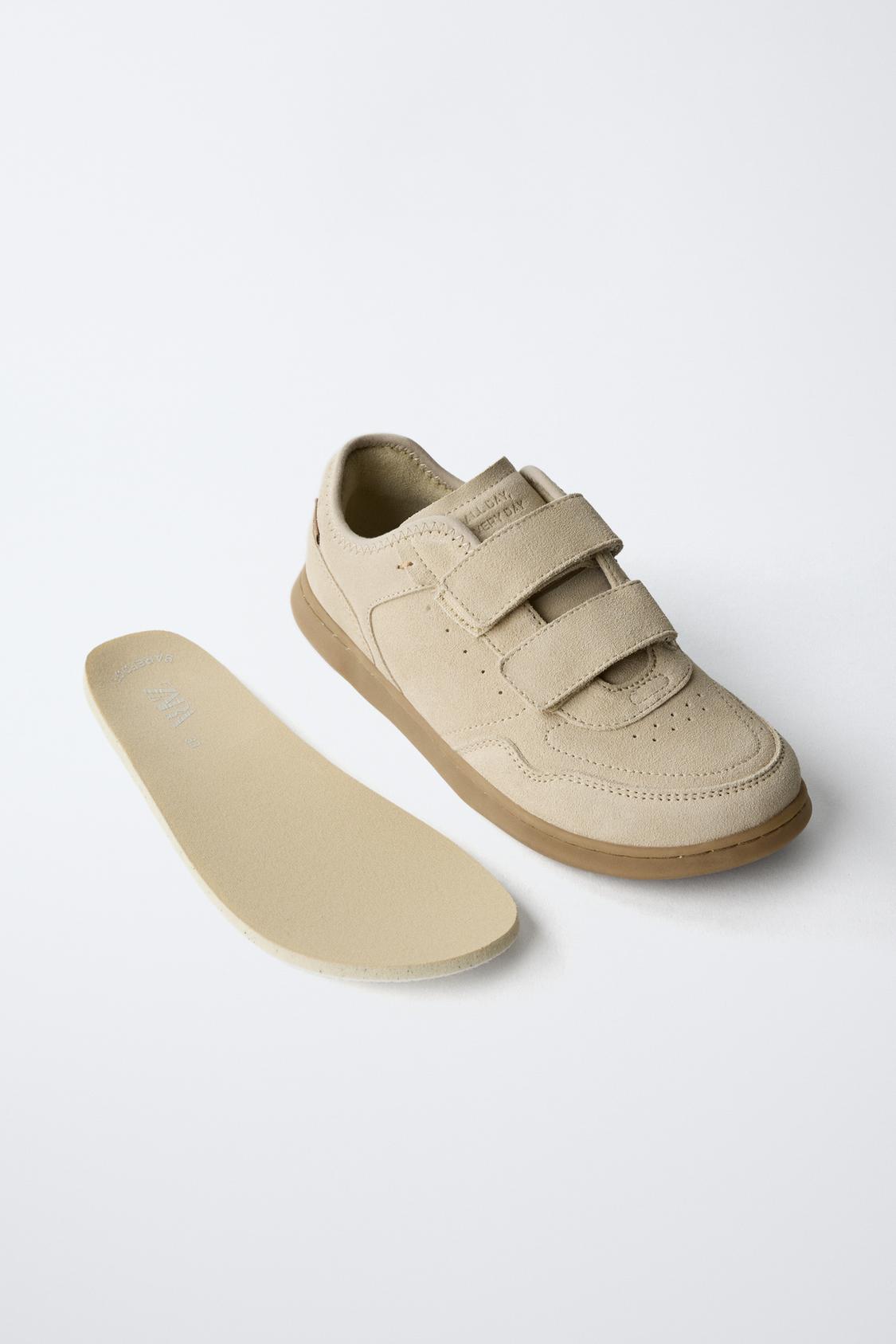 Barefoot Split Suede Trainers