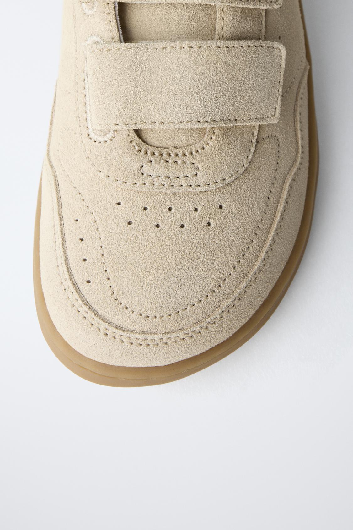 Barefoot Split Suede Trainers