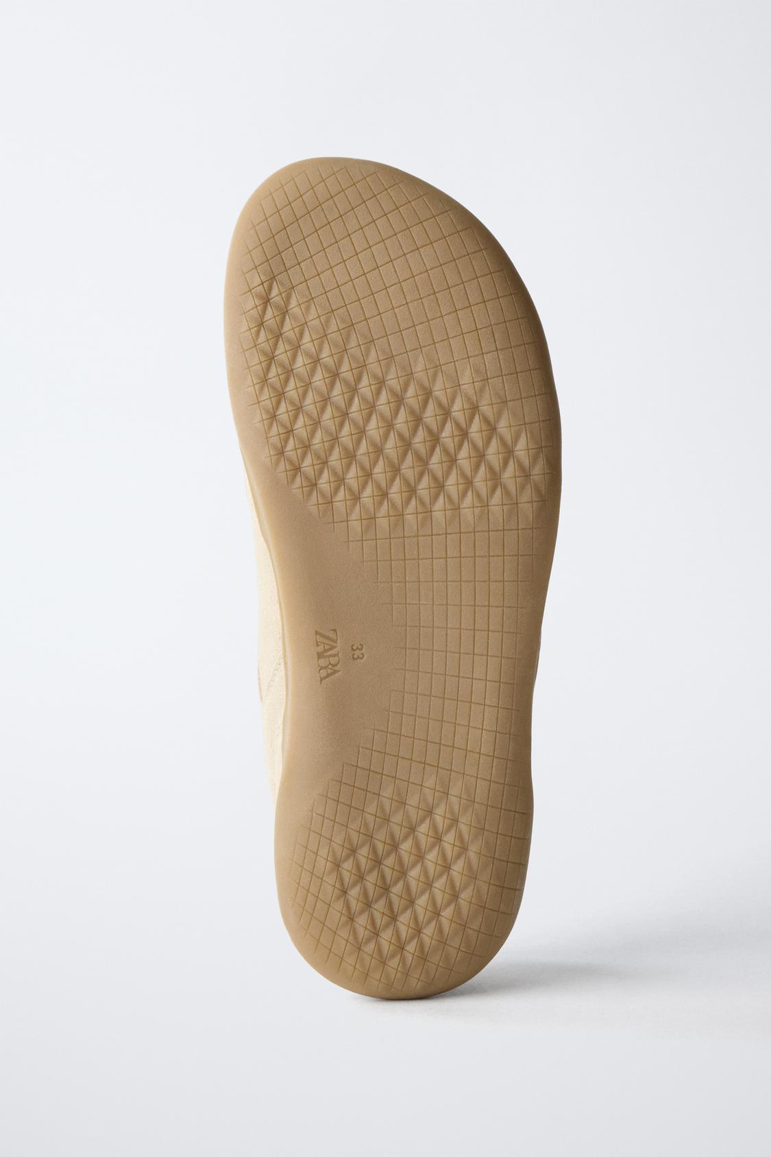 Barefoot Split Suede Trainers