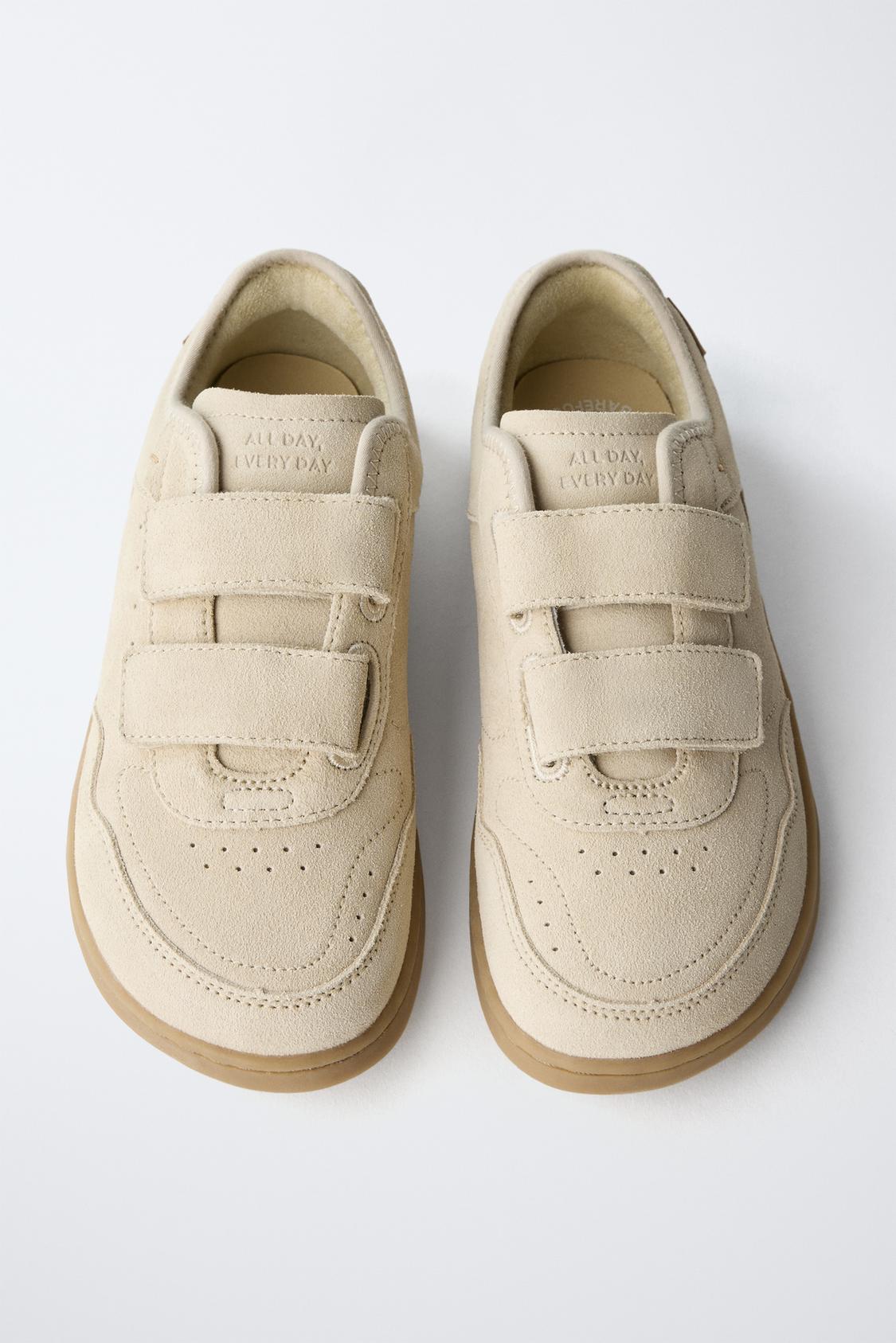 Barefoot Split Suede Trainers