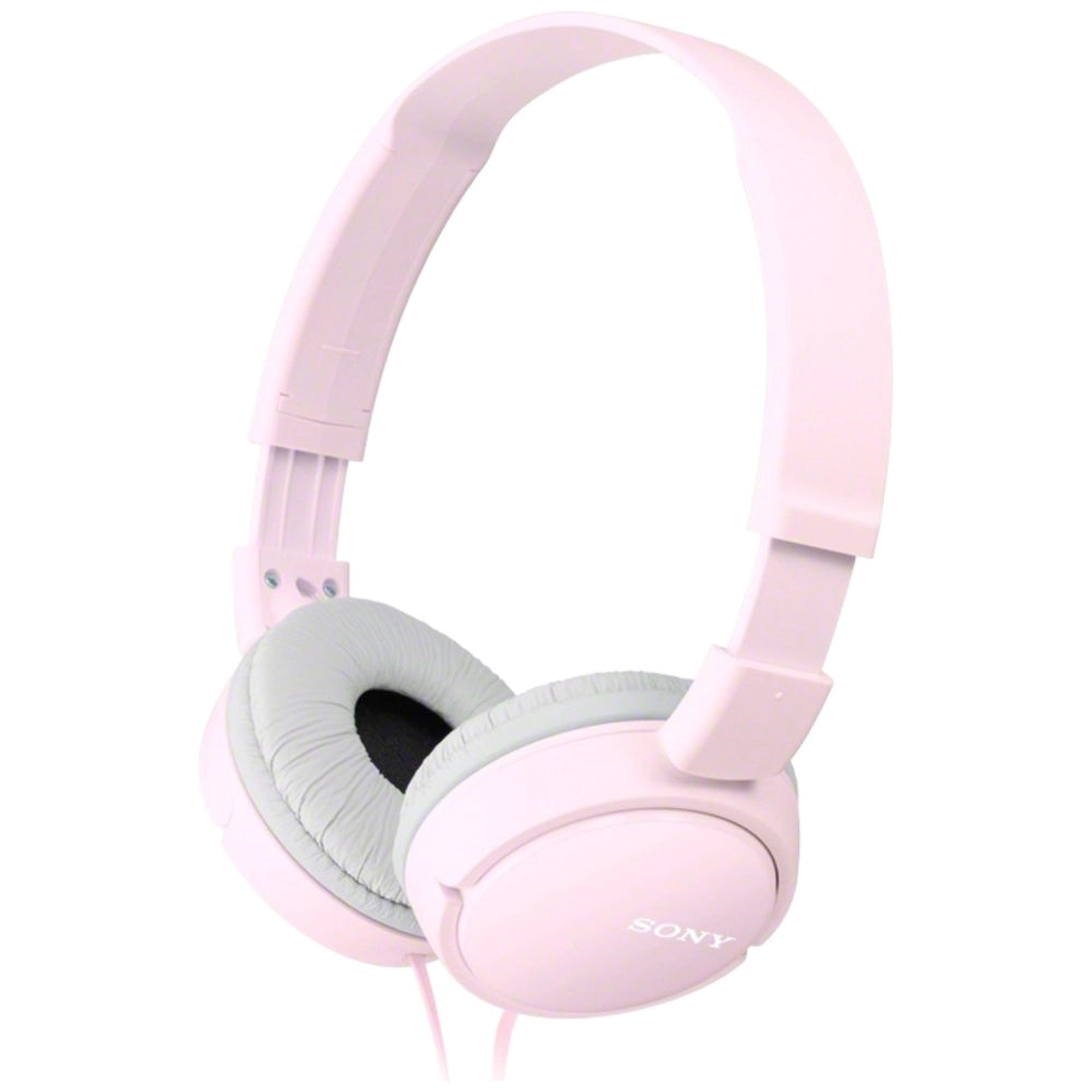 Sony Supra-Aural Over-Ear Wired Headphones Pink