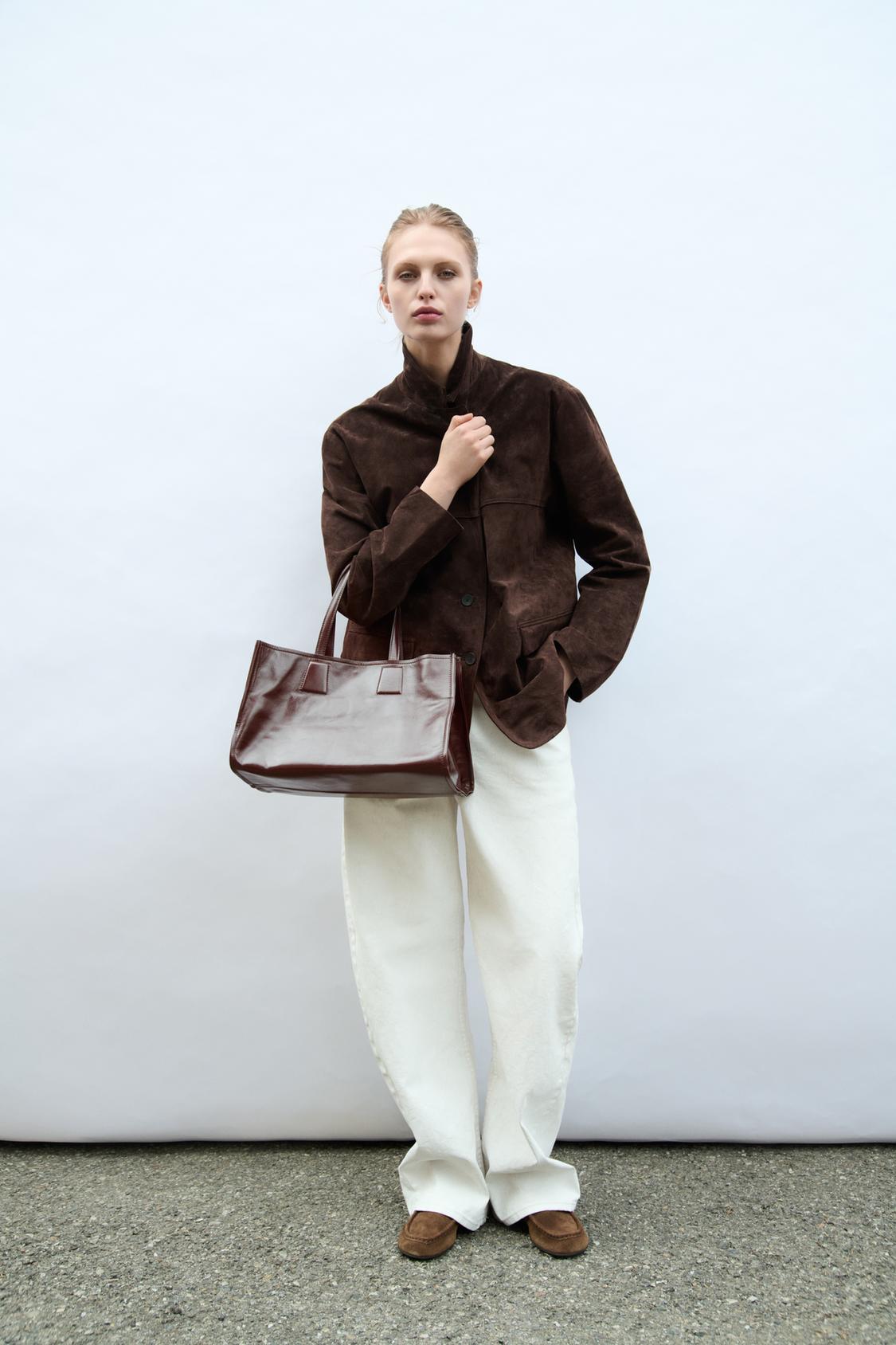 LEATHER TOTE