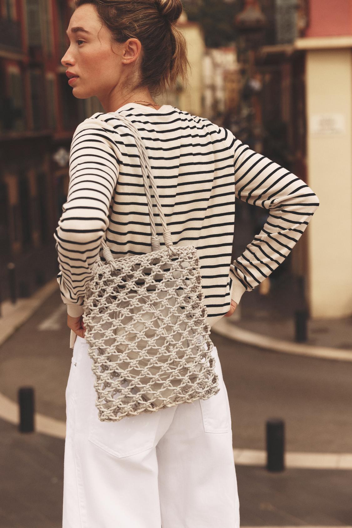 BRAIDED SHOPPER