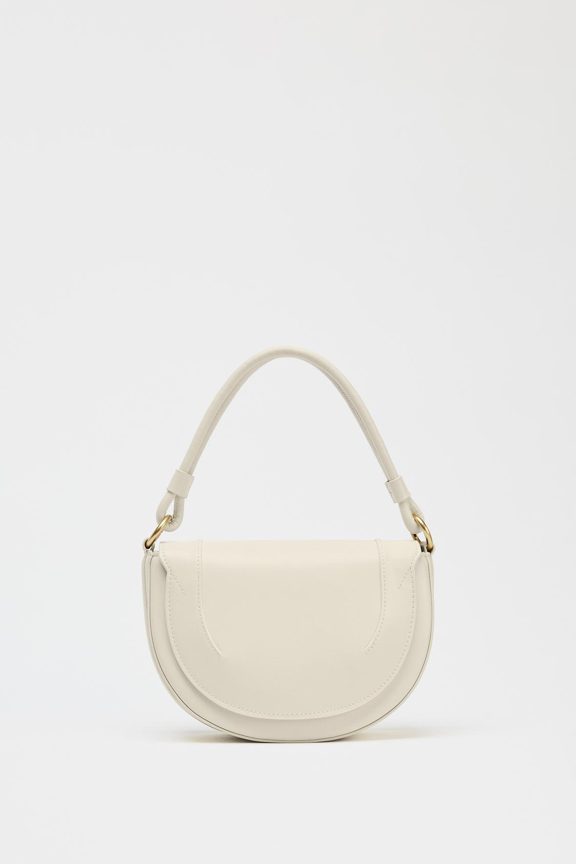 CANVAS STITCHED CROSSBODY BAG