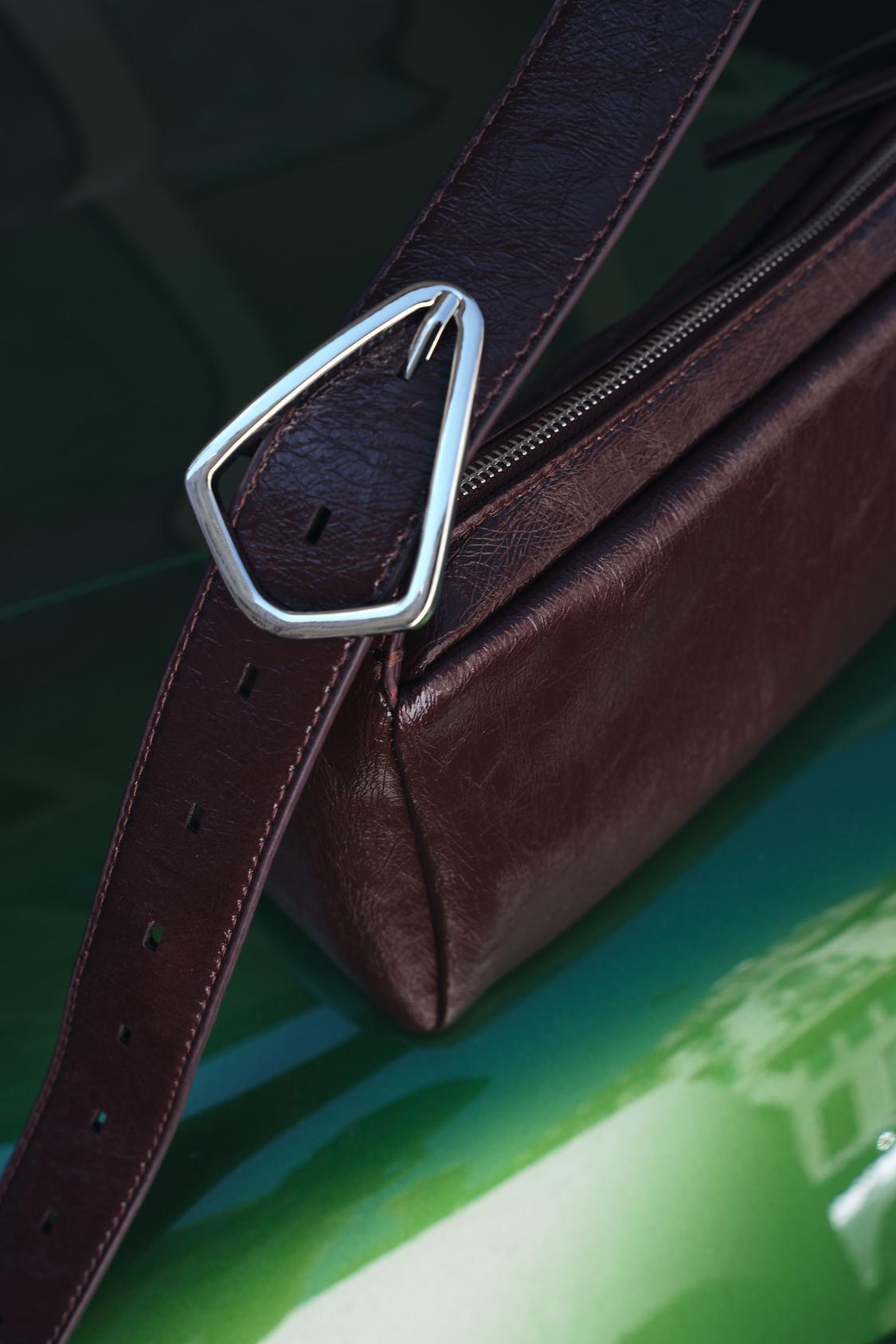 BUCKLE SHOULDER BAG