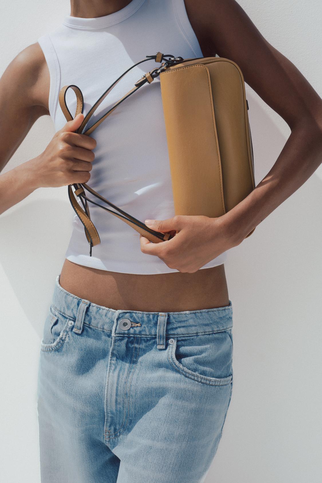 DOUBLE-HANDLE CROSSBODY BAG