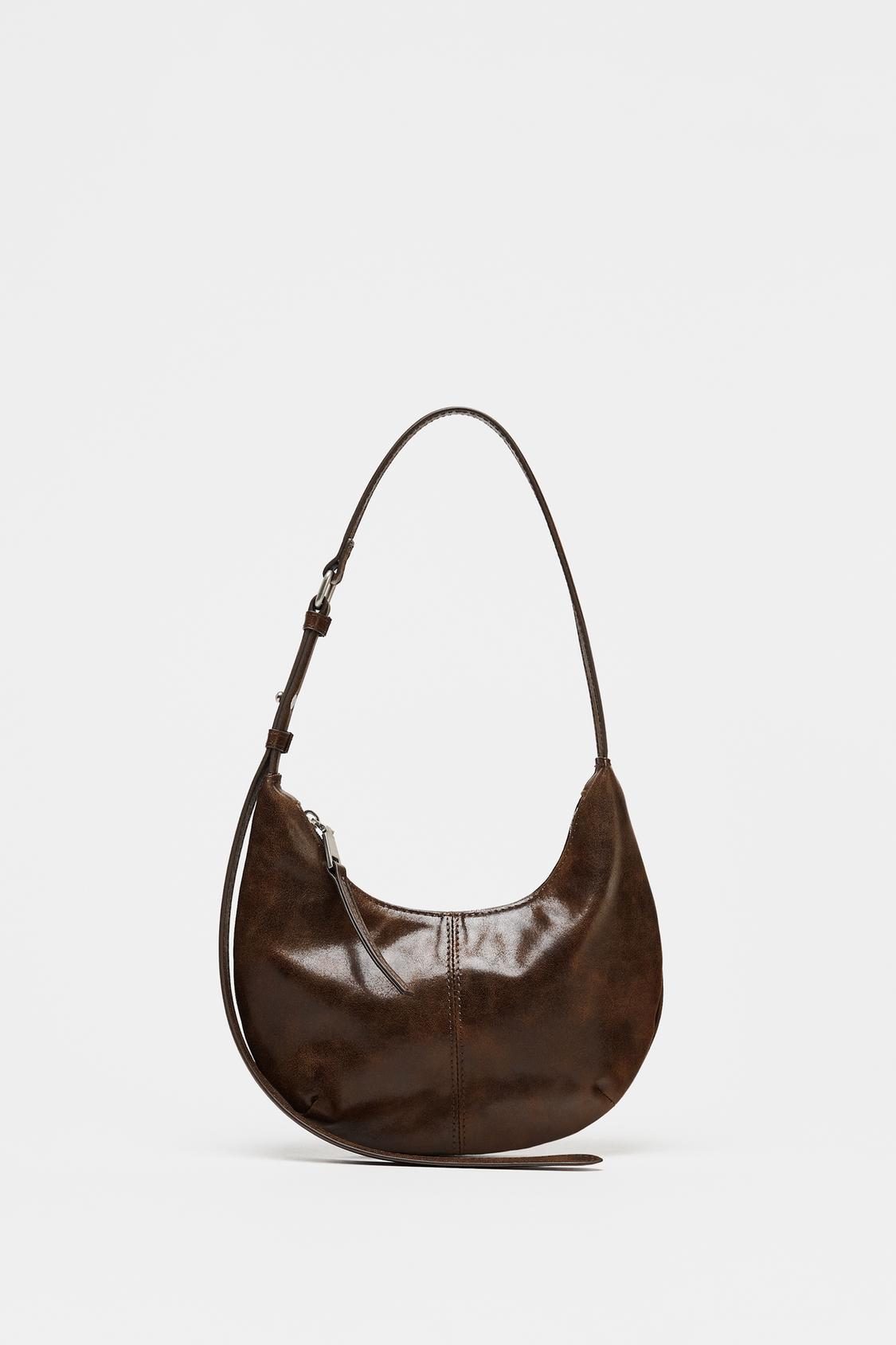 DISTRESSED SHOULDER BAG
