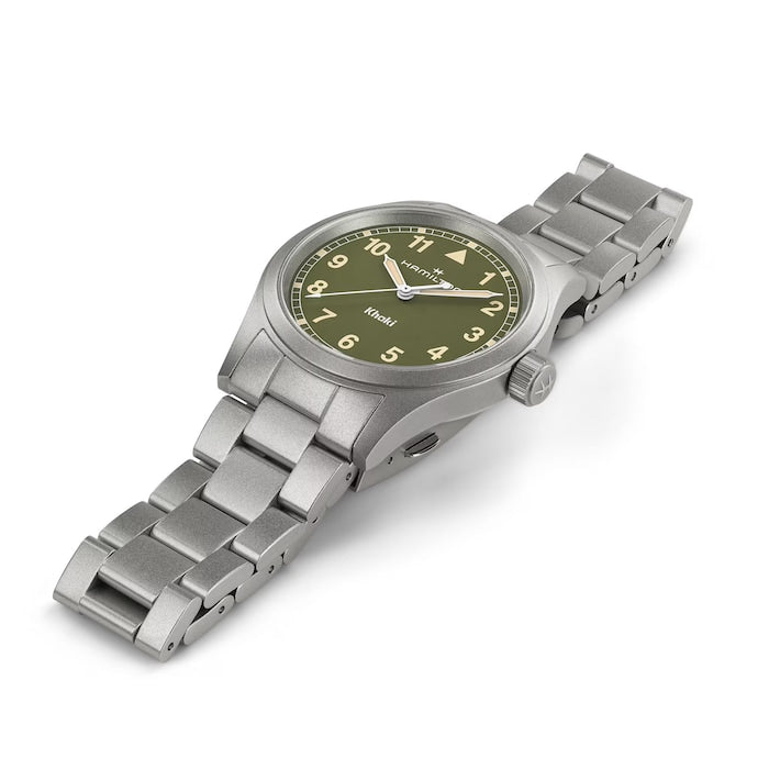 Khaki Field Quartz 38mm Unisex Watch Green
MPN:H69401160