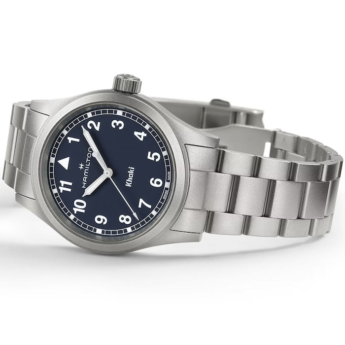 Khaki Field Quartz 38mm Unisex Watch Blue
MPN:H69401140