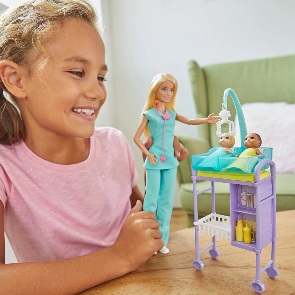 Barbie Careers Baby Doctor Doll Playset