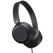 JVC On-Ear Headphones with Microphone Carbon Black