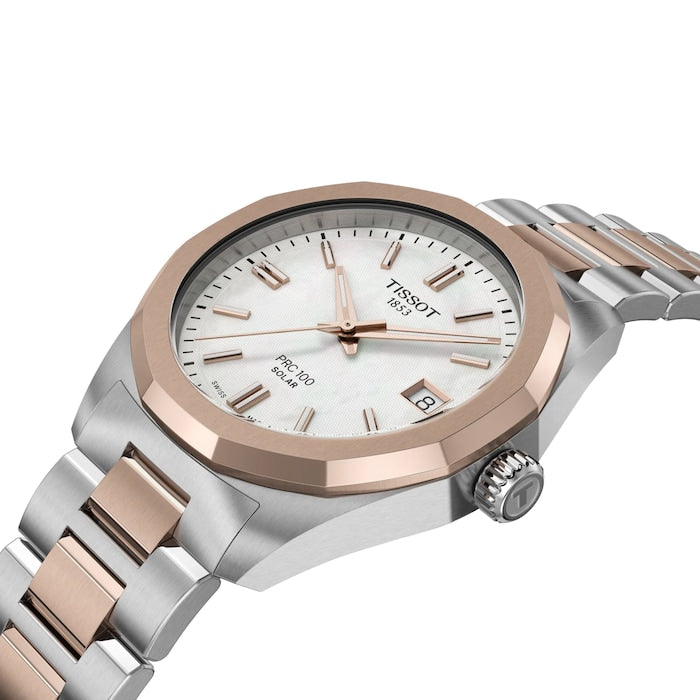 PRC 100 Solar Quartz 34mm Bicolour Ladies Watch
MPN:T1518222211100