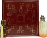 Cartier Rivières de Cartier Discovery Set 100ml Insouciance EDT + 10ml Allégresse EDT + 10ml Luxuriance EDT