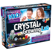 Science Mad! Crystal Growing Lab 17 Science Experiment Kit