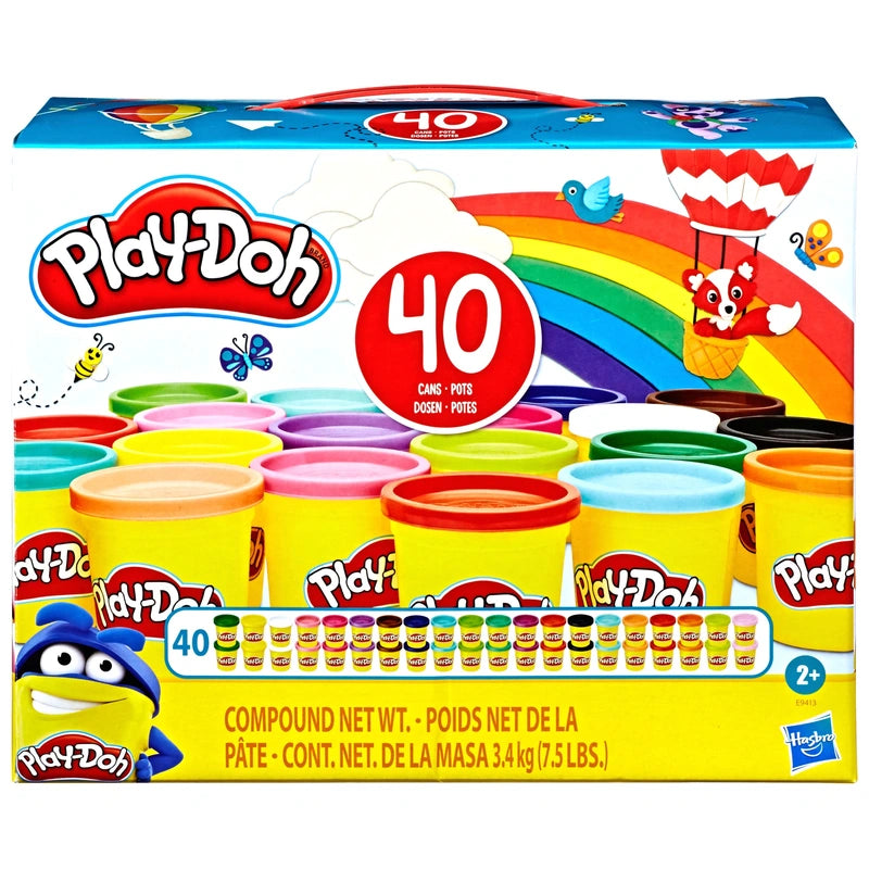 Play-Doh Tubs 85g Mega 40 Pack