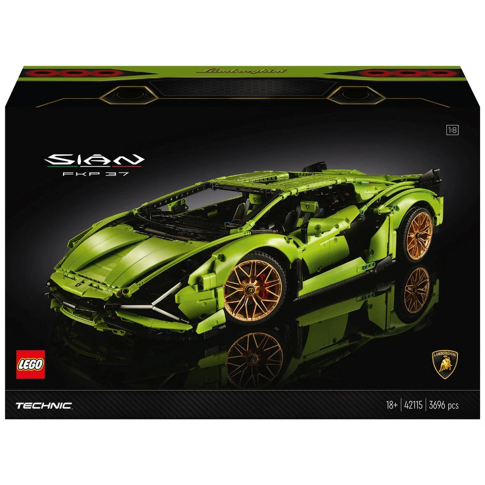 LEGO Technic 42115 Lamborghini Sián FKP 37 Car Model Set for Adults