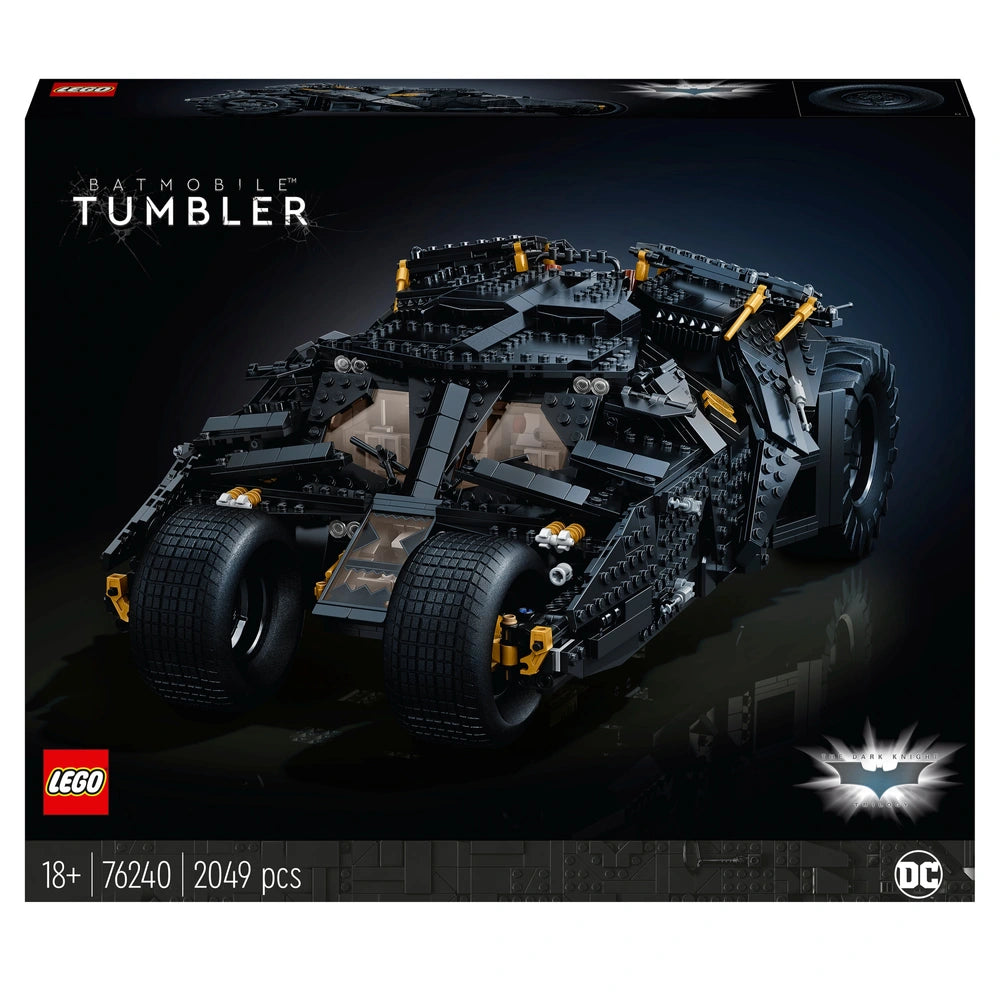 LEGO Batman 76240 Batmobile Tumbler Set for Adults