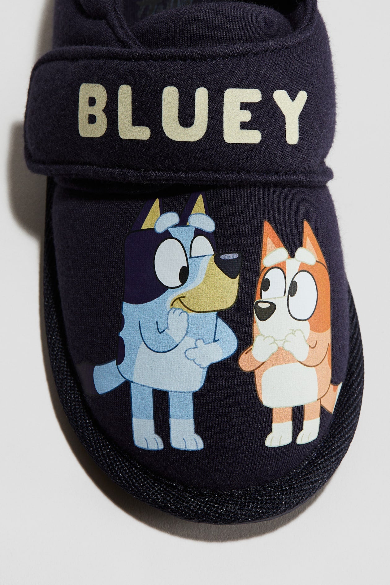 Printed cotton slippers