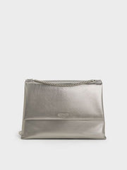 Sianna Recycled Suede Chain-Handle