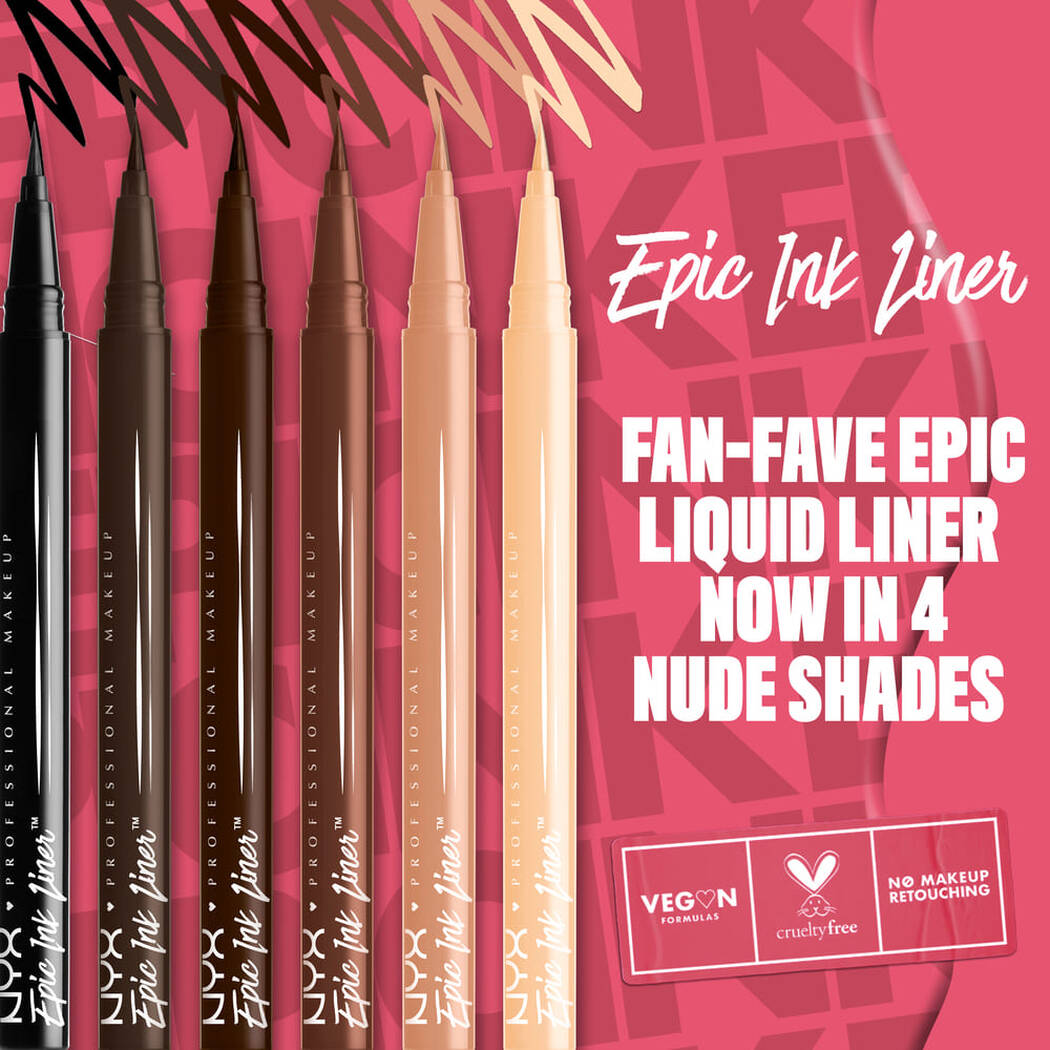 Epic Ink Liner, Waterproof Liquid Eyeliner Pen