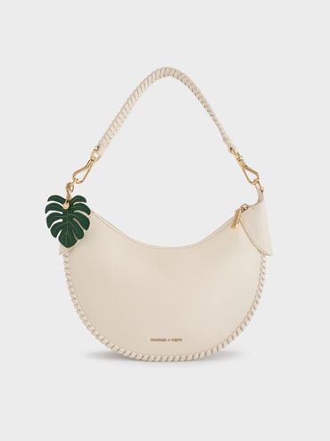 Blume Braided Curved Hobo Bag