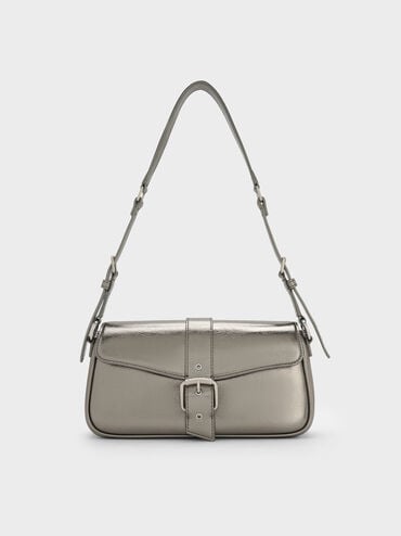 Blaise Belted - Pewter
