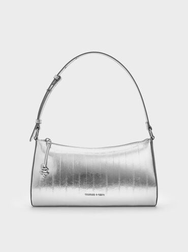 Augustine Metallic Eel-Effect Sculptural