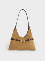 Arlet Recycled Suede Metallic-Accent