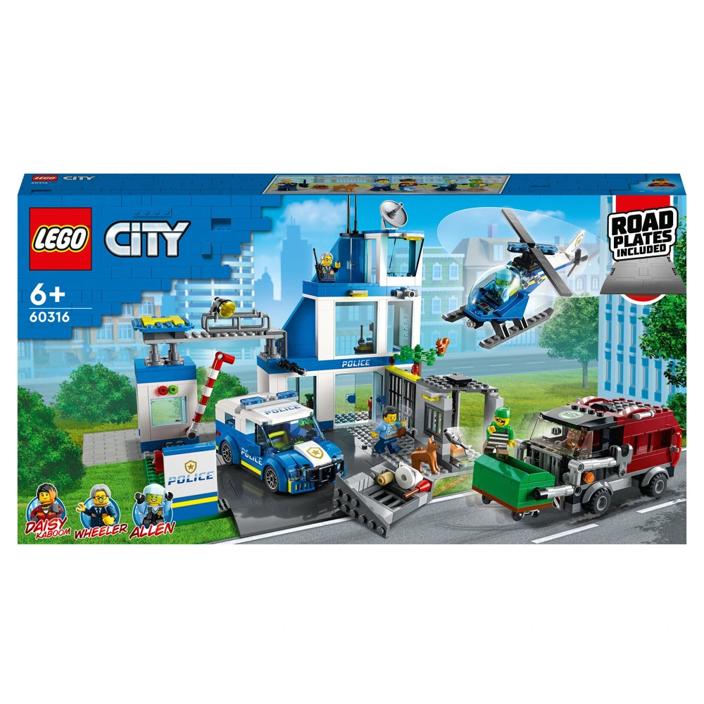 LEGO City 60316 Buildings Police Station Set