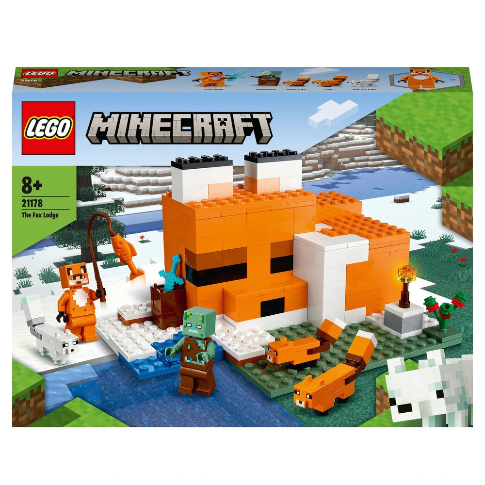 LEGO Minecraft 21178 House The Fox Lodge Set