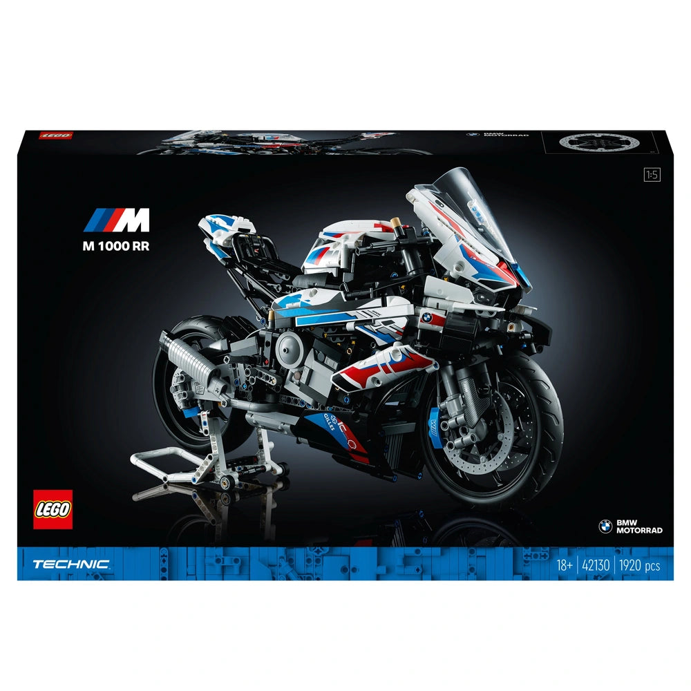 LEGO Technic 42130 BMW M 1000 RR Motorcycle Model Set for Adults