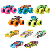 Hot Wheels Monster Trucks Diecast Cars Glow-in-the-Dark Collection 1:64 Scale 10 Pack