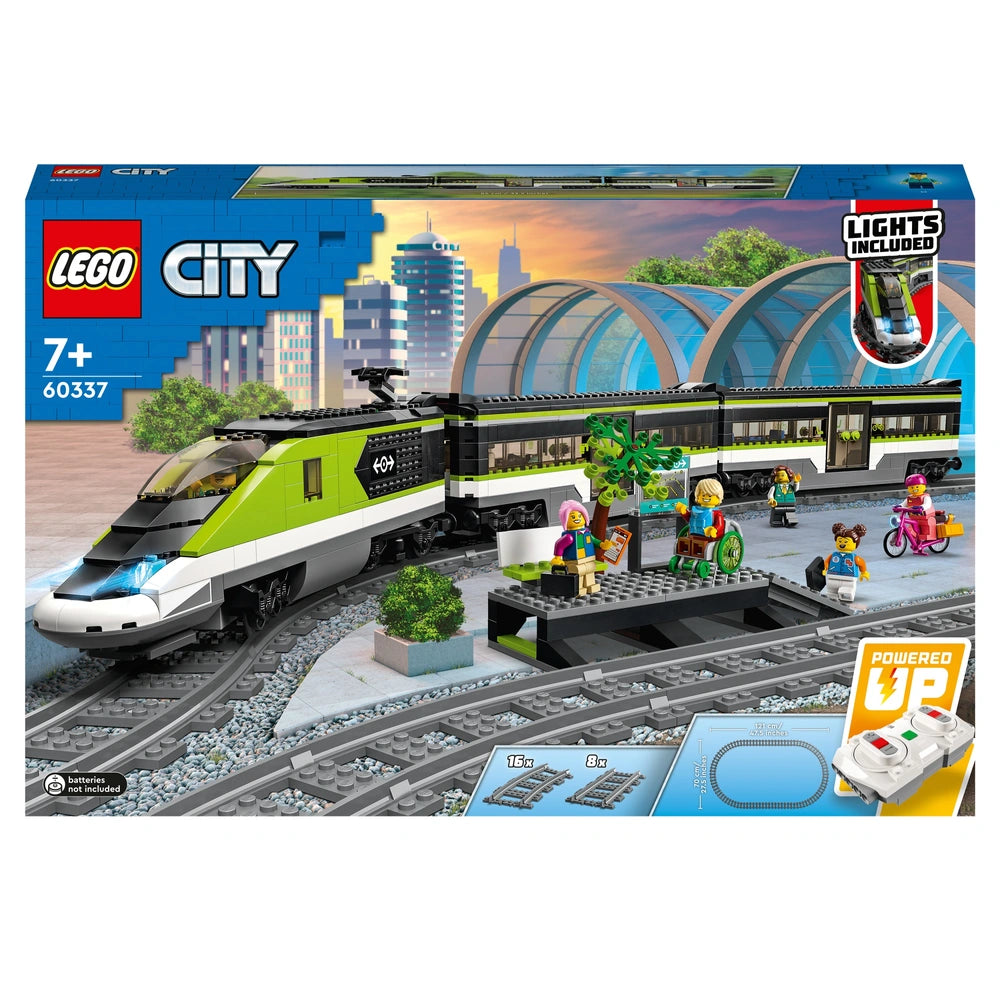 LEGO City 60337 Remote Control Express Passenger Train Set Powered UP