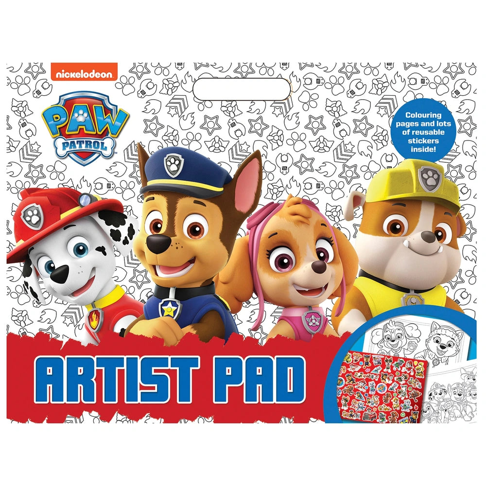 PAW Patrol Colouring Pages and Stickers Giant Activity Pad