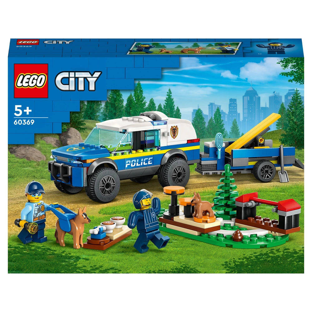 LEGO City 60369 Mobile Police Dog Training Set