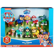 PAW Patrol Character Figures All Paws 10 Pack
