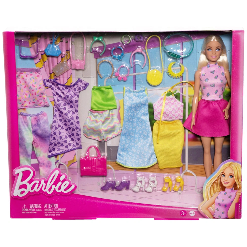 Barbie Mix & Match Fashion Doll Accessories Set