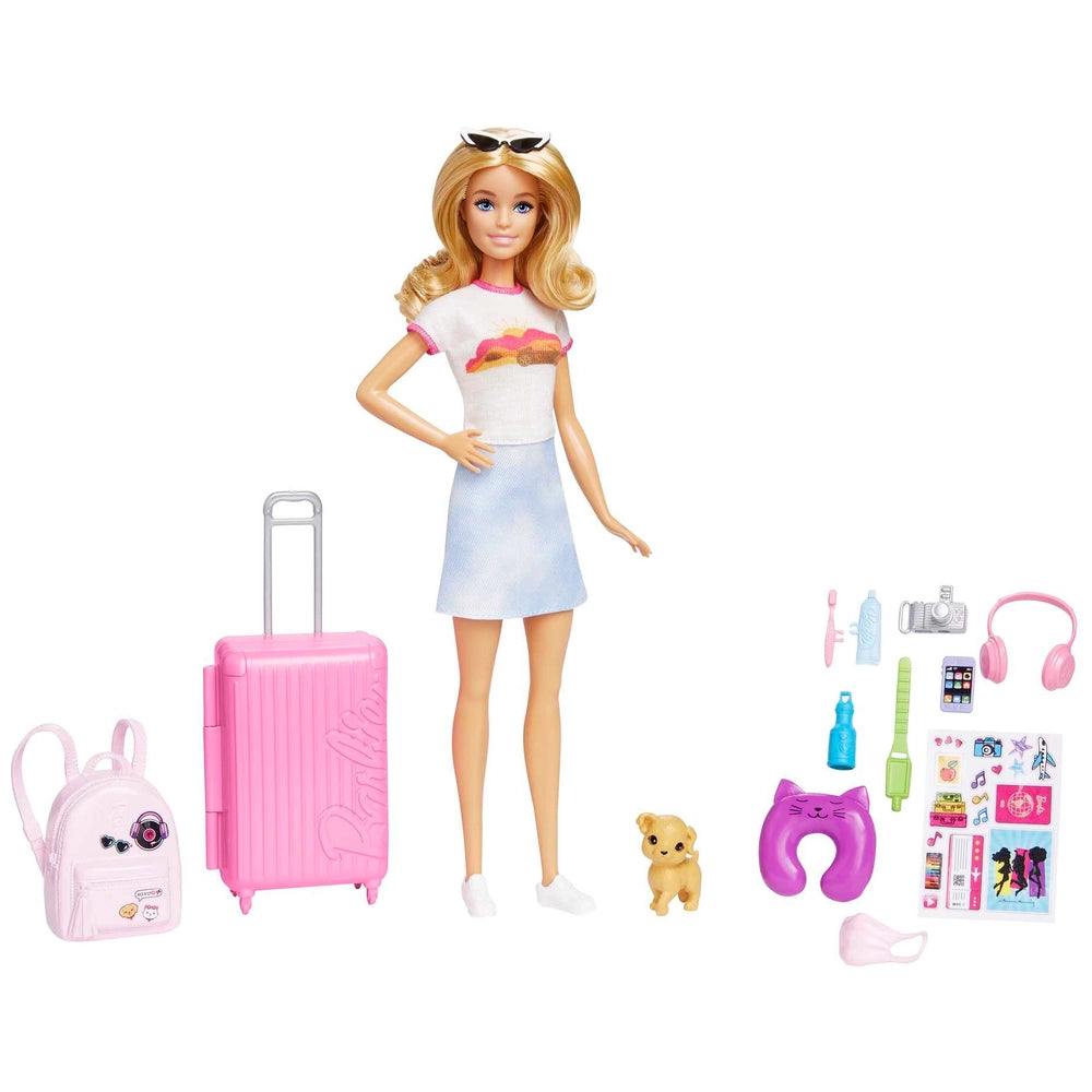 Barbie Malibu Travel Barbie Doll with Accessories