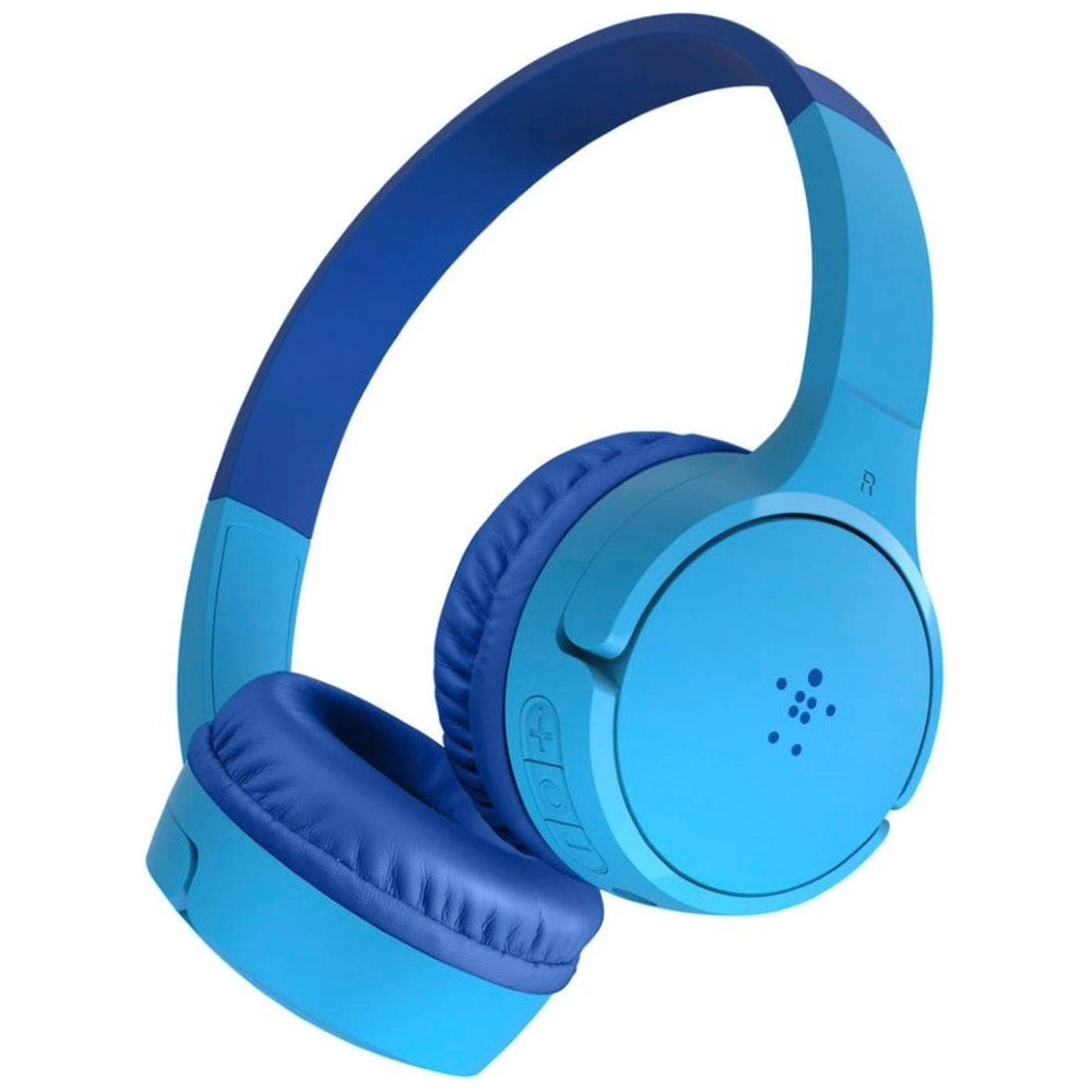 Belkin SOUNDFORM Mini Wireless On-Ear Headphones for Kids - Blue