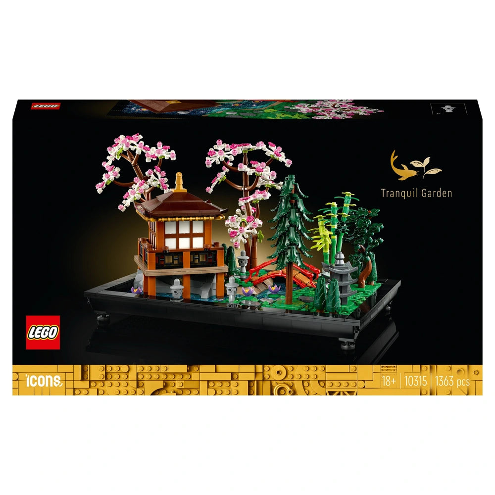 LEGO Icons 10315 Tranquil Zen Garden Japanese Set for Adults