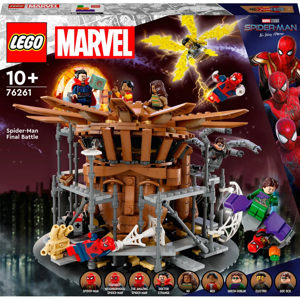 LEGO Marvel 76261 Spider-Man: No Way Home Spider-Man Final Battle Set