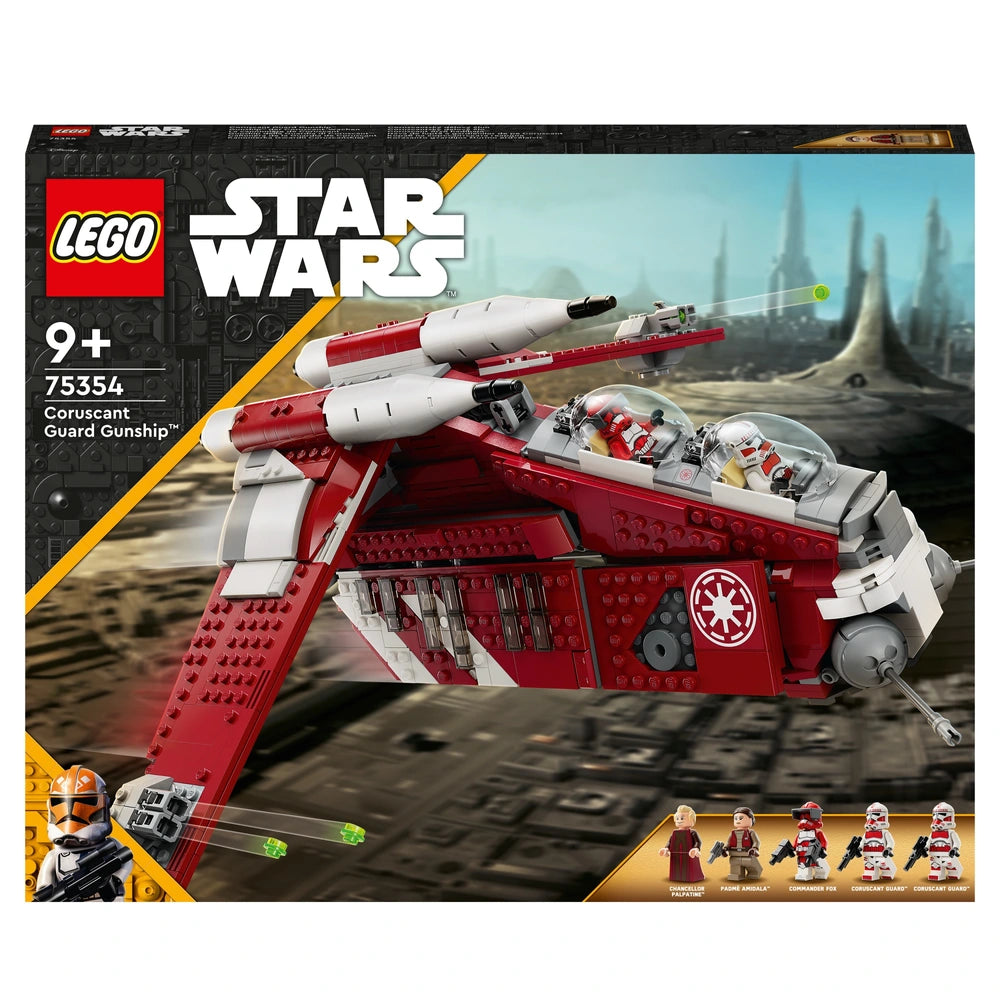 LEGO Star Wars 75354 The Clone Wars Coruscant Guard Gunship Set