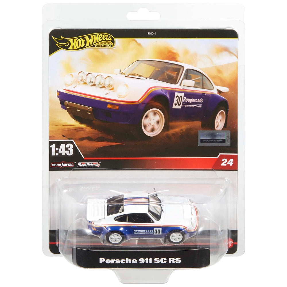 Hot Wheels Premium Diecast Cars Porsche 911 SC RS 1:43 Scale