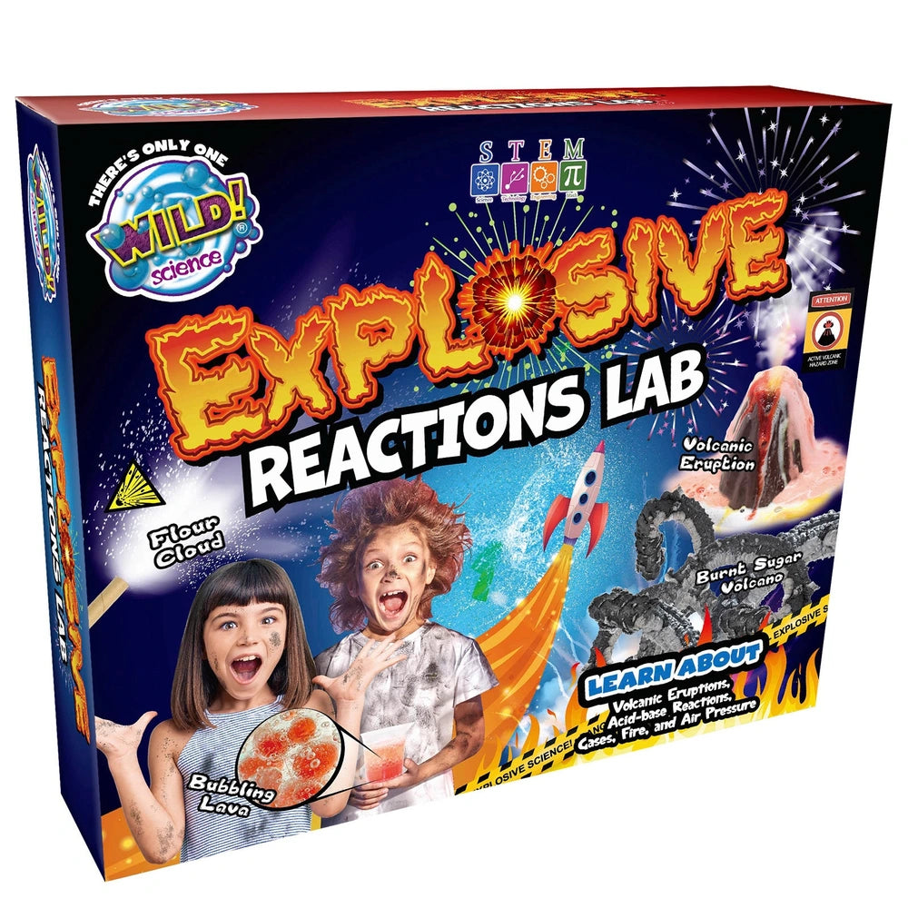Wild Science Kit Reactions Lab Explosive Set