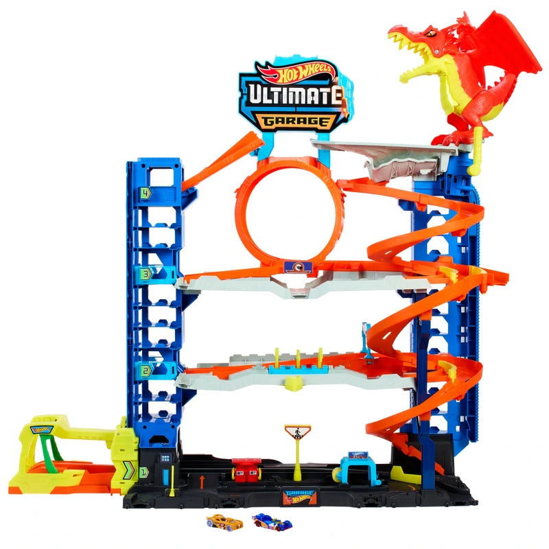 Hot Wheels City Let's Race Ultimate Garage Playset