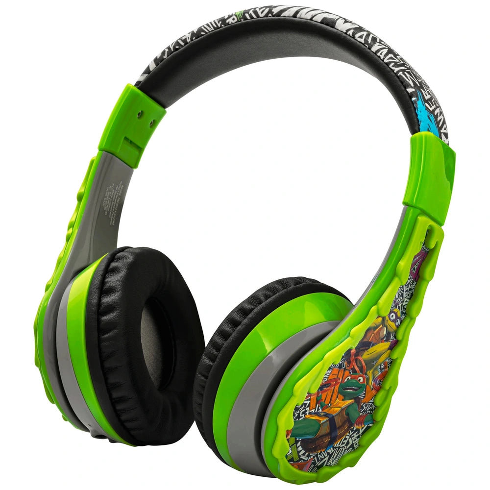 Teenage Mutant Ninja Turtles Kids' Wireless Bluetooth Headphones