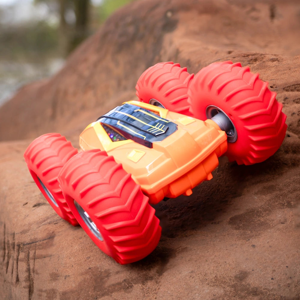 Speed Cyclone Remote Control Car Orange and Red
