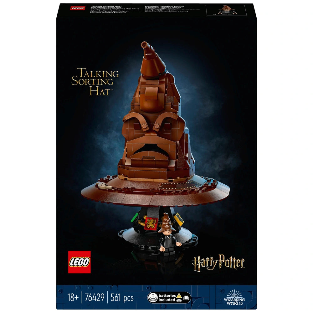 LEGO Harry Potter 76429 Talking Sorting Hat Set for Adults